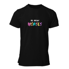 Load image into Gallery viewer, All About Horses Unisex T-Shirt