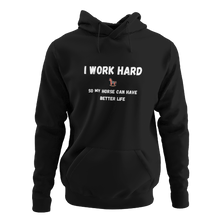 Load image into Gallery viewer, I Work Hard... Unisex Hoodie