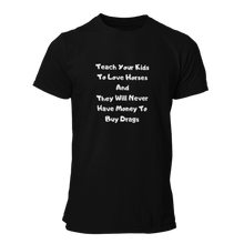 Load image into Gallery viewer, Teach Your Kids To Love Horses Unisex T-Shirt