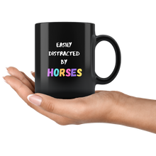 Load image into Gallery viewer, Easily Distracted By Horses Coffee Mug