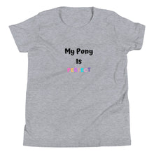 Load image into Gallery viewer, My Pony Is Perfect Youth Short Sleeve T-Shirt