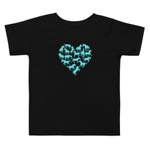 Load image into Gallery viewer, Heart Made Of Horses Toddler Short Sleeve Tee