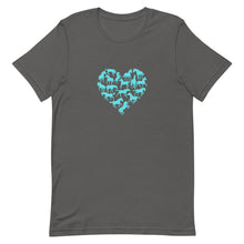 Load image into Gallery viewer, Heart Made Of Horses Unisex T-Shirt