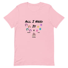 Load image into Gallery viewer, All I Need Is Horse+Dog+Coffee Unisex T-Shirt