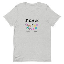 Load image into Gallery viewer, I Love Horses & Dogs Unisex T-Shirt
