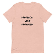 Load image into Gallery viewer, Dangerous When Provoked Unisex T-Shirt