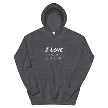 Load image into Gallery viewer, I Love Horse Dog Foot Prints Unisex Hoodie