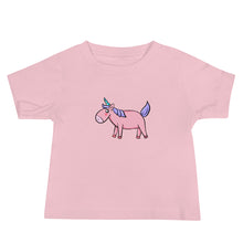 Load image into Gallery viewer, Unicorn Baby Jersey Short Sleeve T-Shirt
