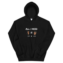 Load image into Gallery viewer, All I Need Is Horse And Coffee Unisex Hoodie