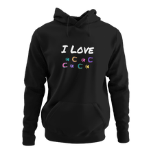 Load image into Gallery viewer, I Love Horse Dog Foot Prints Unisex Hoodie
