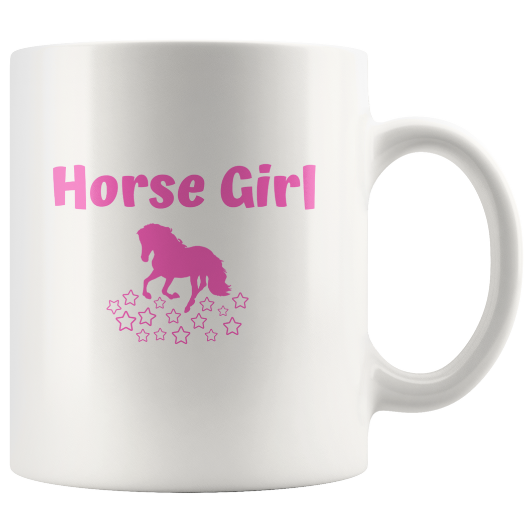 Horse Girl Tea Mug