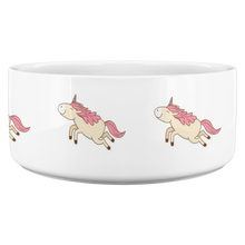 Load image into Gallery viewer, Dog Bowl Unicorn
