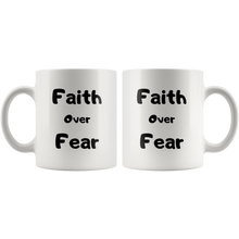 Load image into Gallery viewer, Faith Over Fear Coffee Mug
