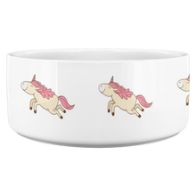 Load image into Gallery viewer, Dog Bowl Unicorn
