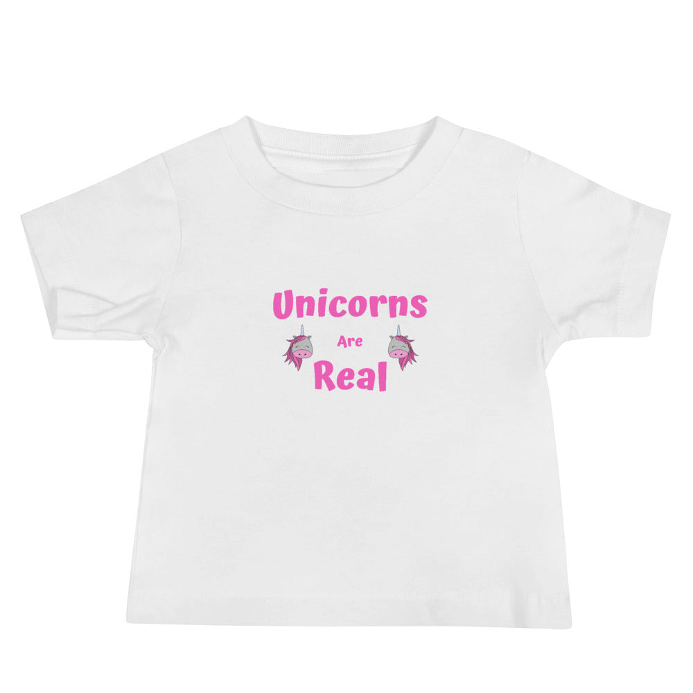 Unicorns Are Real Baby Jersey Short Sleeve T-Shirt