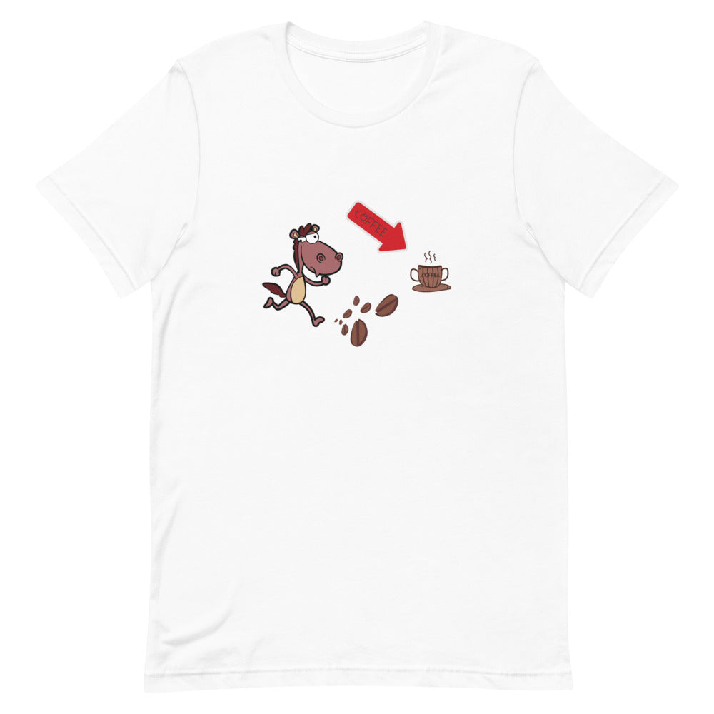 Horse + Coffee Unisex T-Shirt