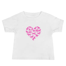 Load image into Gallery viewer, Heart Made Of Horses Baby Jersey Short Sleeve Tee
