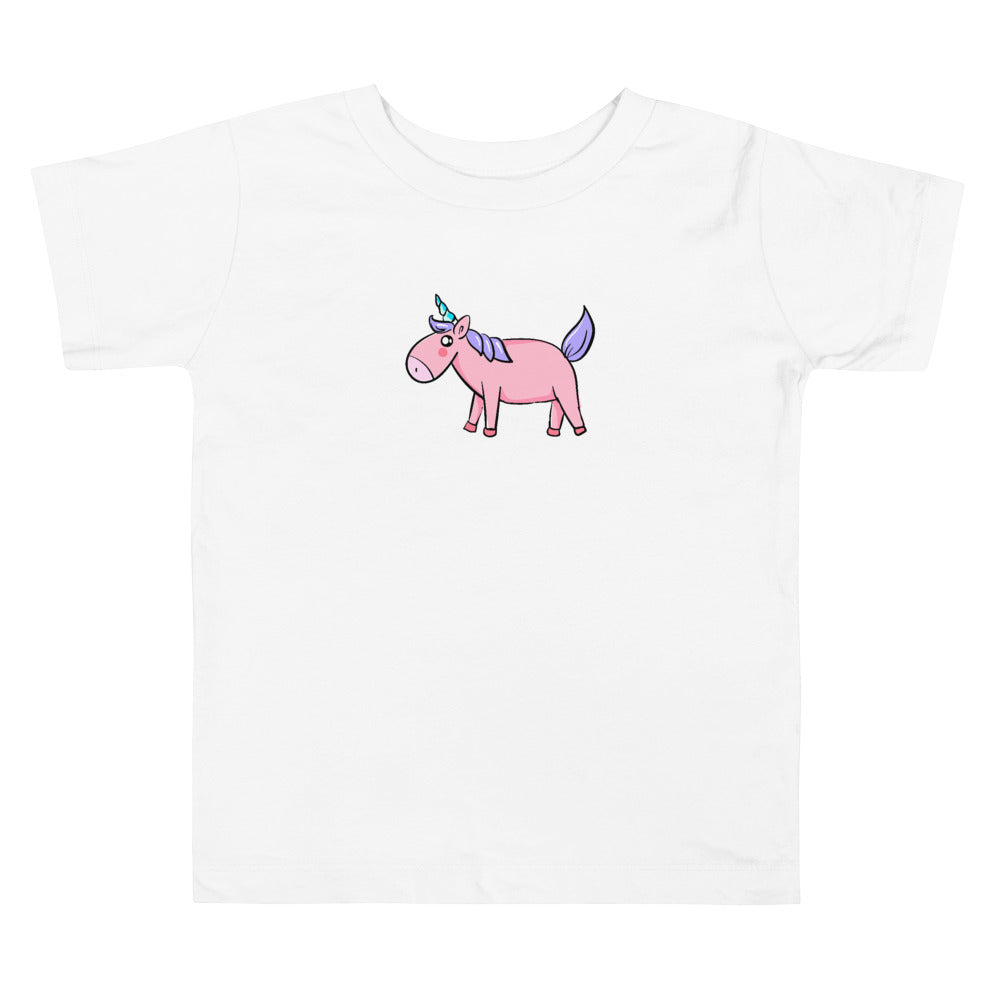 Unicorn Toddler Short Sleeve T-Shirt