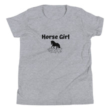 Load image into Gallery viewer, Horse Girl Youth Short Sleeve T-Shirt
