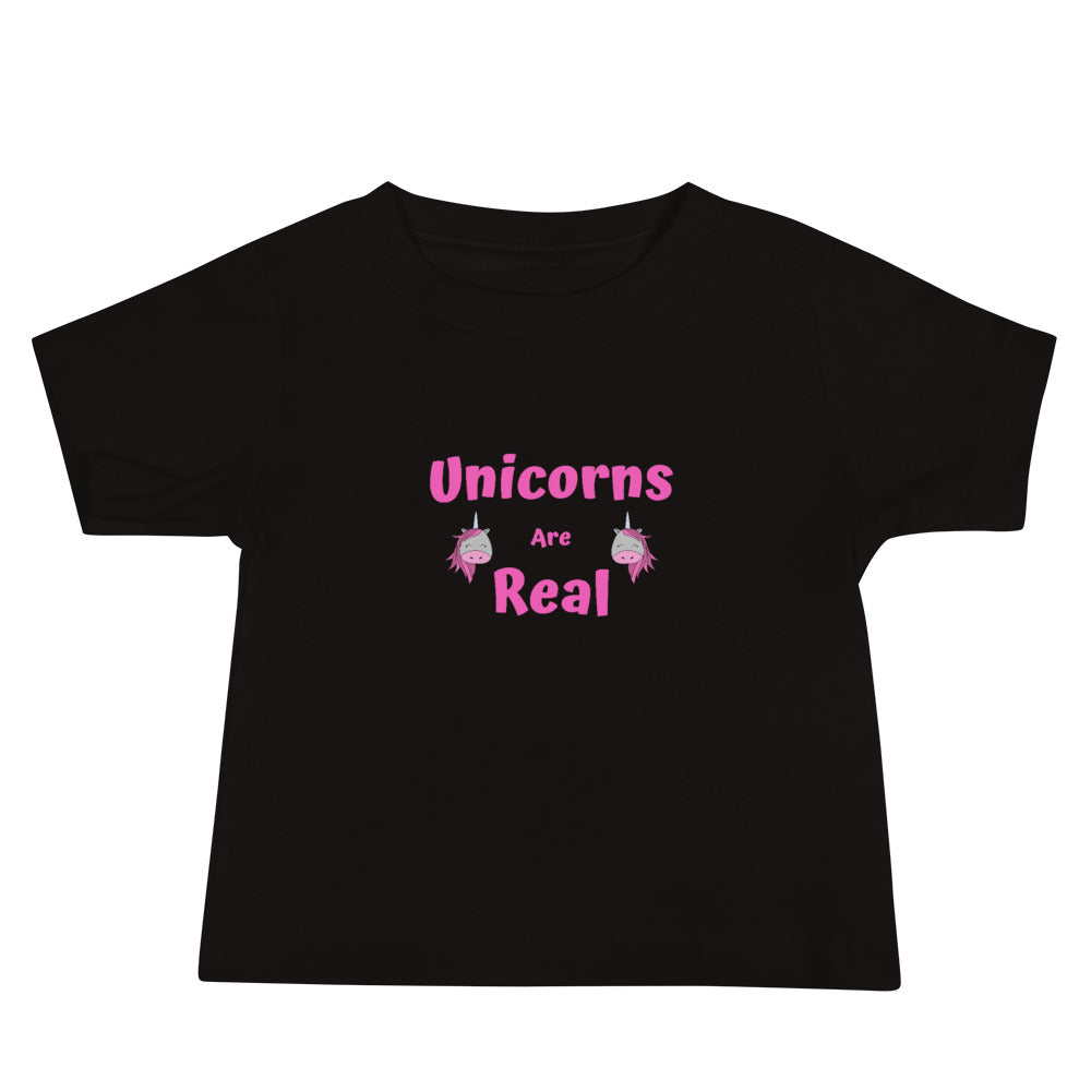 Unicorns Are Real Baby Jersey Short Sleeve T-Shirt