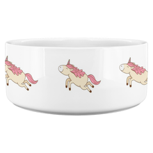 Load image into Gallery viewer, Dog Bowl Unicorn
