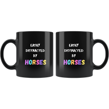 Load image into Gallery viewer, Easily Distracted By Horses Coffee Mug
